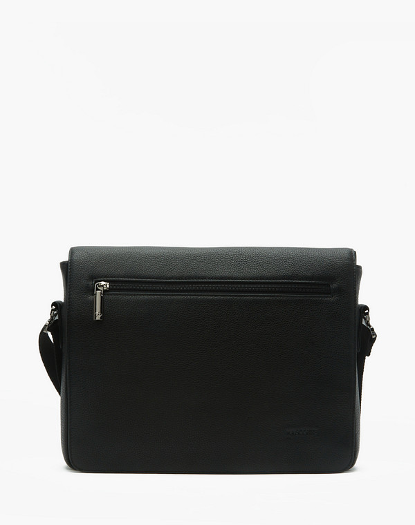 622-2206-102 Сумка мужская нат.кожа/текстиль черн, S, Mascotte