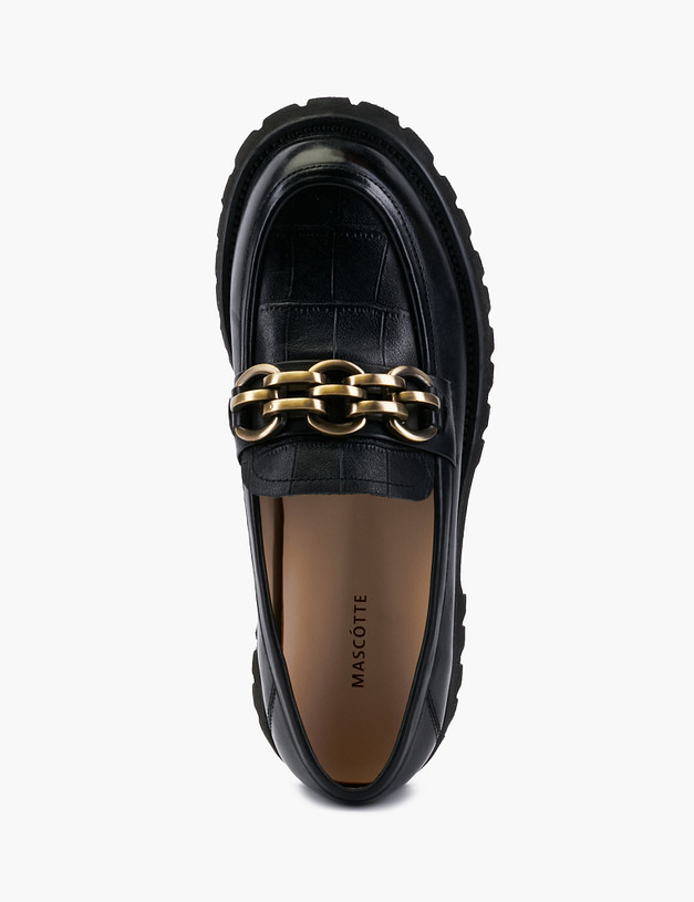 Женские лоферы на массивной подошве MASCOTTE 58-210311-0102 | ракурс 4