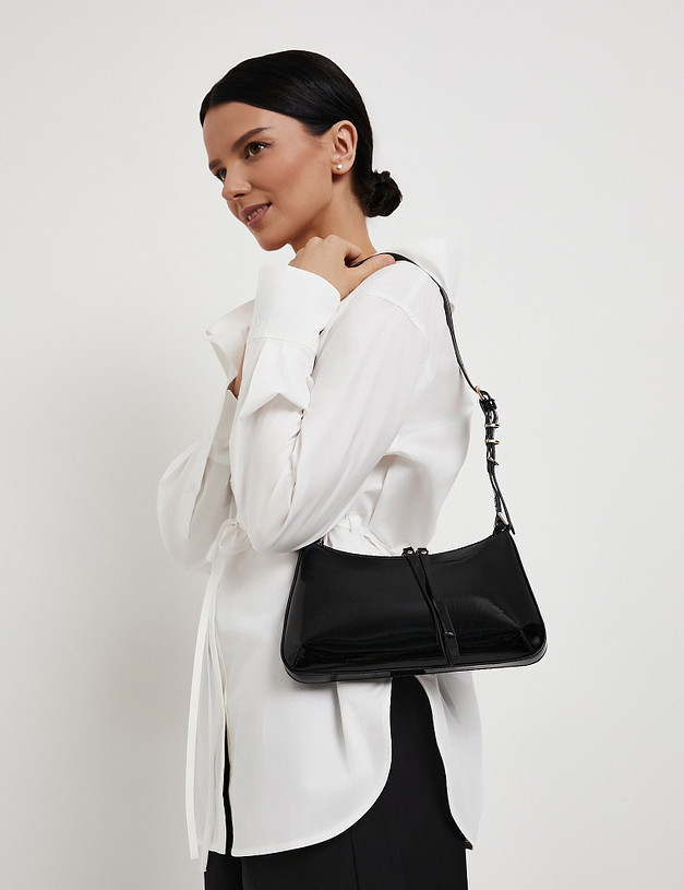 Черная женская сумка MASCOTTE 652-6101-602 | ракурс 1