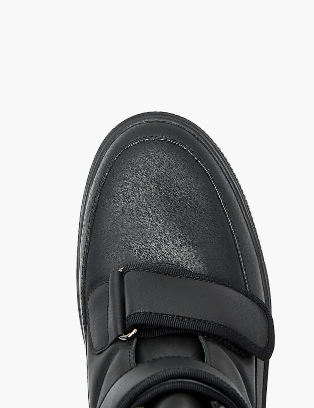 Черные зимние мужские хайтопы MASCOTTE 22-321833-8100M | ракурс 5