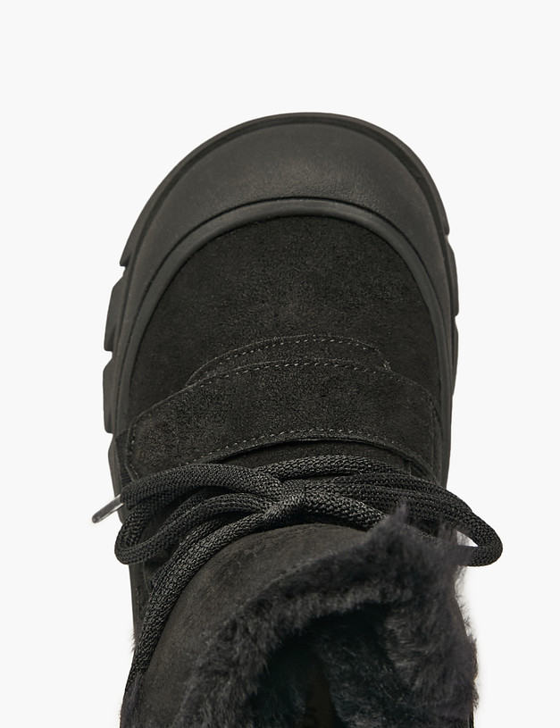 Черные детские угги MASCOTTE 234-524031-0202 | ракурс 5