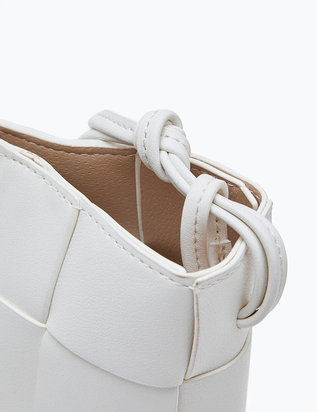 Белая женская сумка MASCOTTE 610-4101-601 | ракурс 5