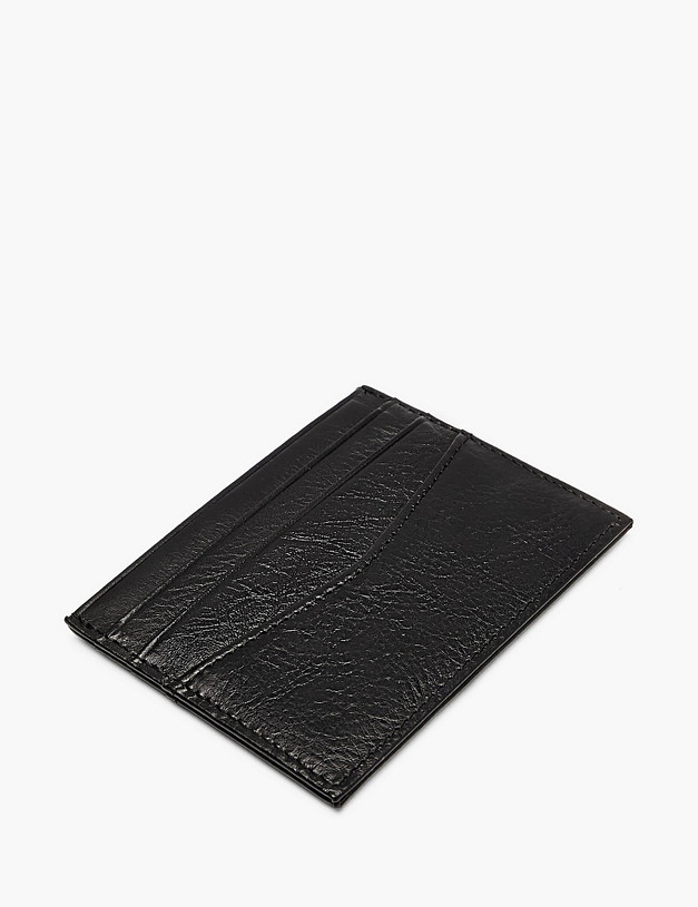 Черная мужская визитница MASCOTTE 622-6108-102 | ракурс 2