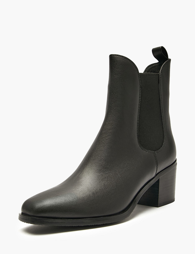 Черные женские ботильоны MASCOTTE 175-5282221-3100M | ракурс 2