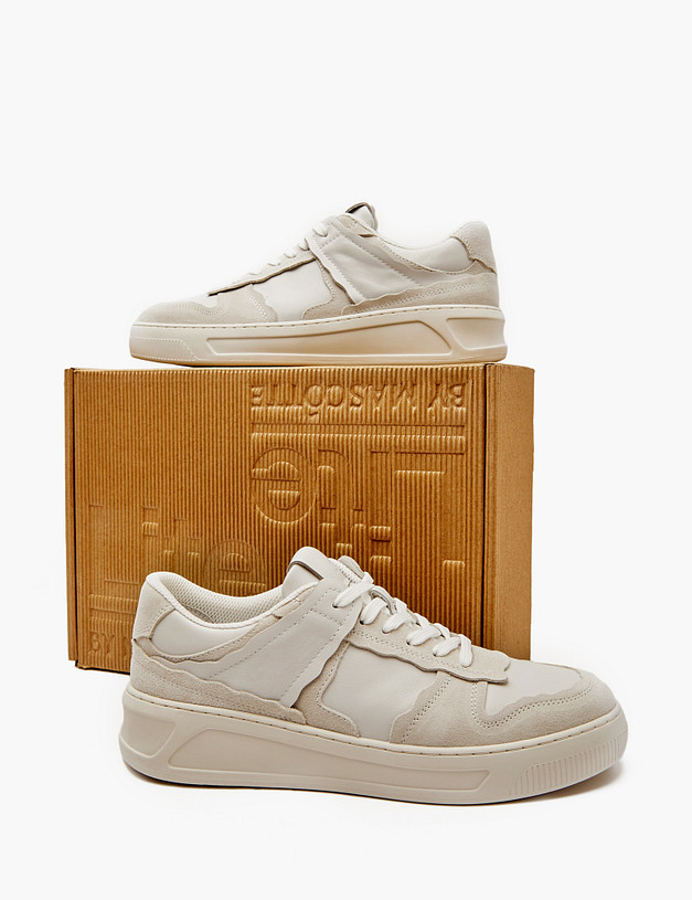 Белые женские кеды MASCOTTE 47-410621-4120M | ракурс 7