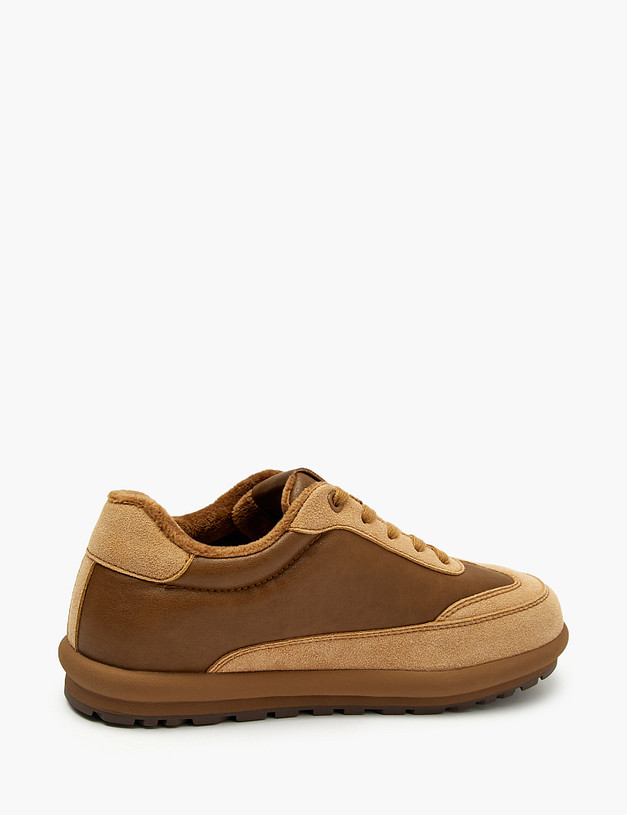 Коричневые женские кеды MASCOTTE 234-527321-0609 | ракурс 3