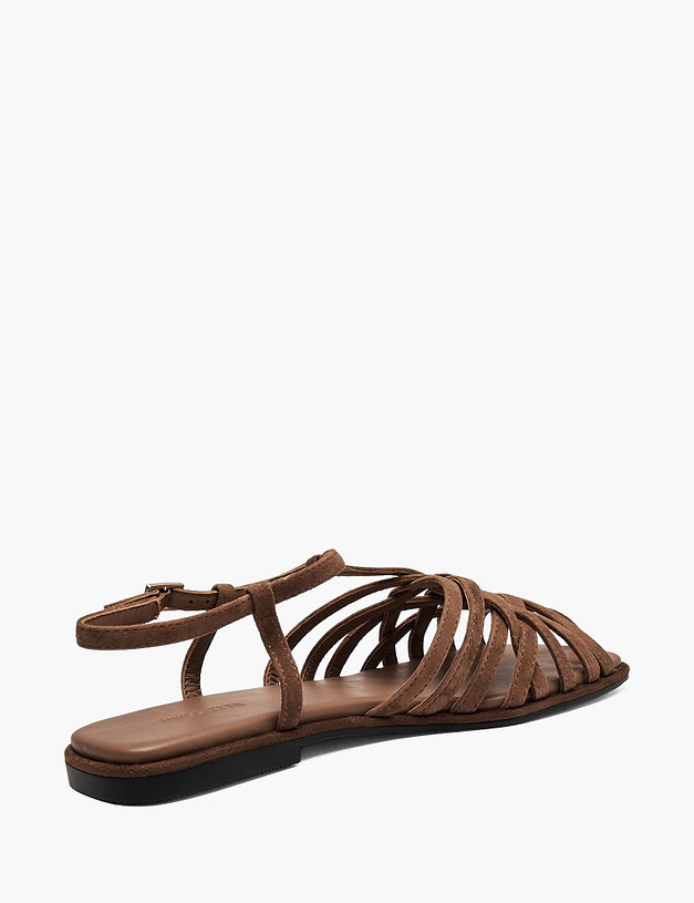 Коричневые женские сандалии MASCOTTE 94-5164713-0609 | ракурс 3