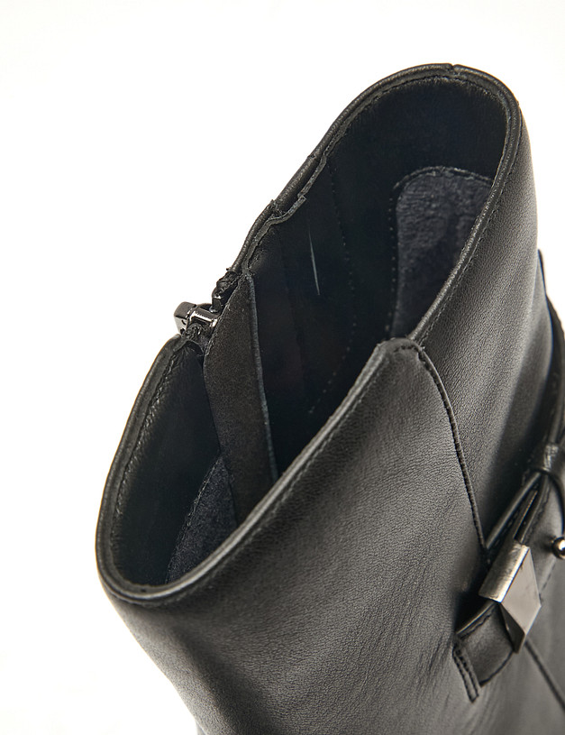 Черные женские ботинки MASCOTTE 126-524721-0102 | ракурс 6