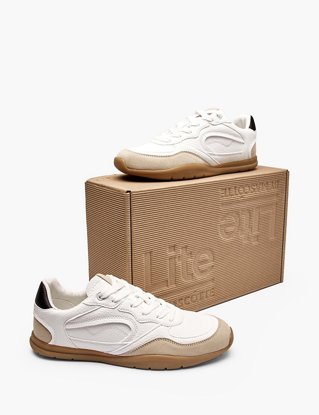 Белые женские кеды MASCOTTE 64-524621-0601 | ракурс 6