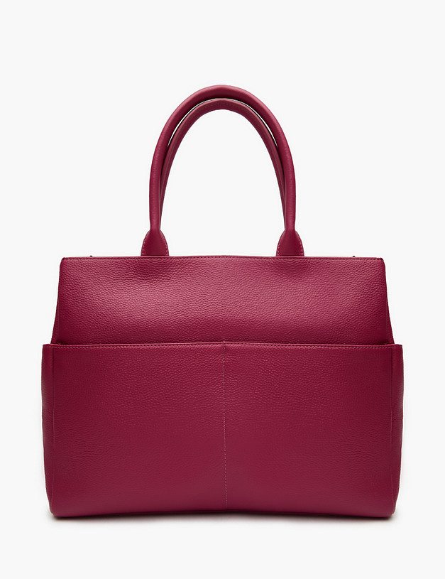 Женская сумка-тоут цвета фуксии MASCOTTE 660-3201-106 | ракурс 2