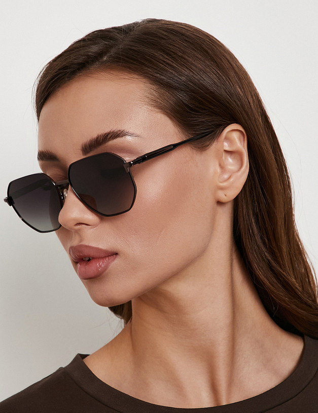 Коричневые женские очки MASCOTTE 793-6127-7709 | ракурс 2