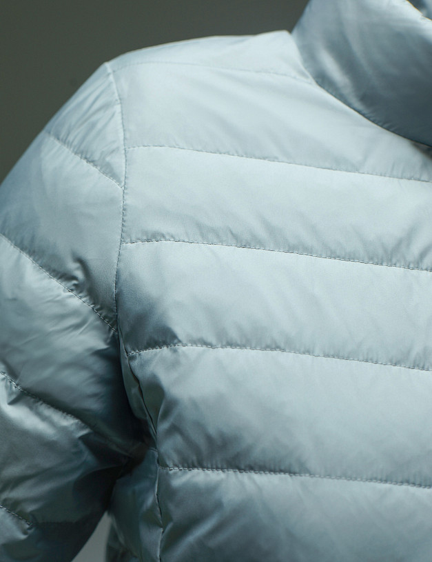 Серебристая женская куртка MASCOTTE 234-3307-2416 | ракурс 2