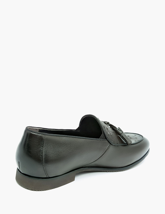 Зеленые кожаные мужские лоферы MASCOTTE 128-312011-0104 | ракурс 3 Зеленые кожаные мужские лоферы MASCOTTE 128-312011-0104 | ракурс 3