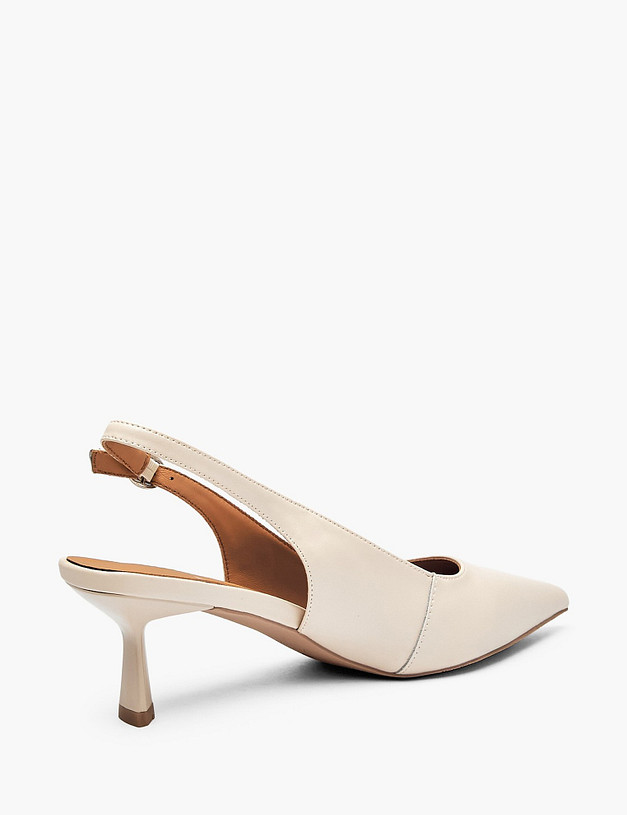 Молочные женские туфли MASCOTTE 78-613411-0601 | ракурс 3