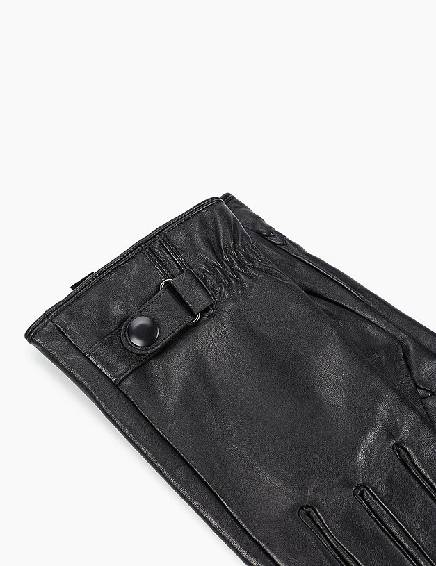 Черные мужские перчатки MASCOTTE 709-1201-102 | ракурс 2 Черные мужские перчатки MASCOTTE 709-1201-102 | ракурс 2