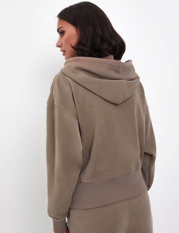 Женское худи цвета капучино MASCOTTE 888-4201-2409 | ракурс 5