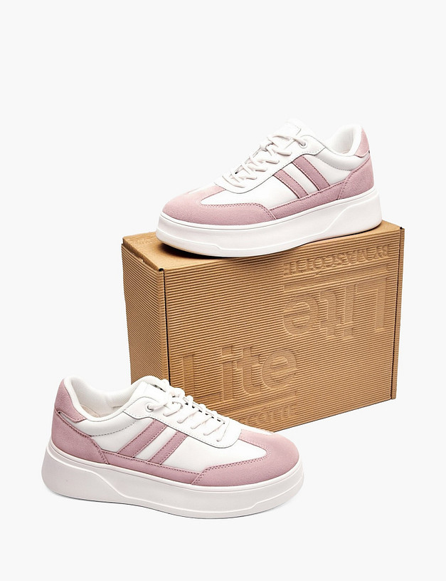 Белые женские кеды MASCOTTE 189-615921-0606 | ракурс 6