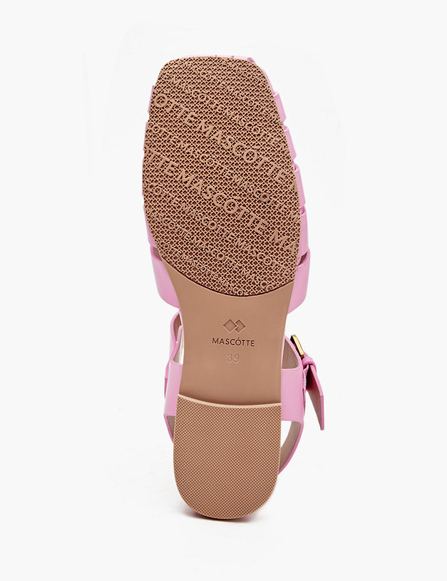 Розовые женские сандалии MASCOTTE 172-4122014-0106 | ракурс 6 Розовые женские сандалии MASCOTTE 172-4122014-0106 | ракурс 6