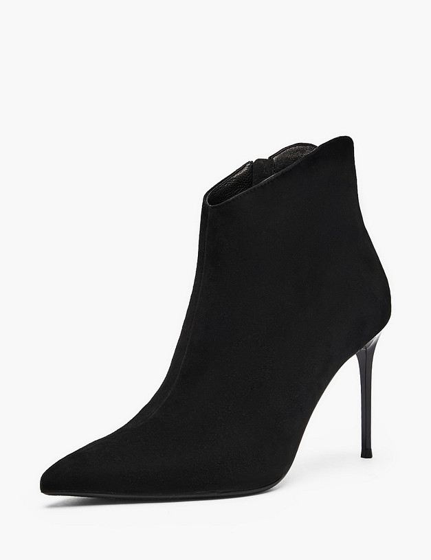 Черные женские ботильоны MASCOTTE 126-523921-3605M | ракурс 2