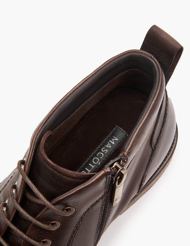 Коричневые мужские ботинки MASCOTTE 58-322423-0109 | ракурс 6