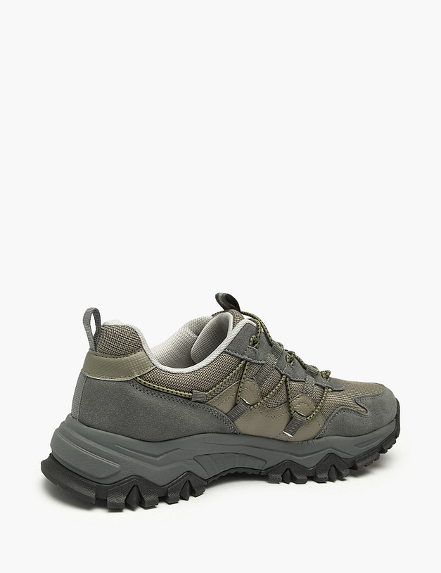 Оливковые мужские кроссовки MASCOTTE 64-523121-0210 | ракурс 3