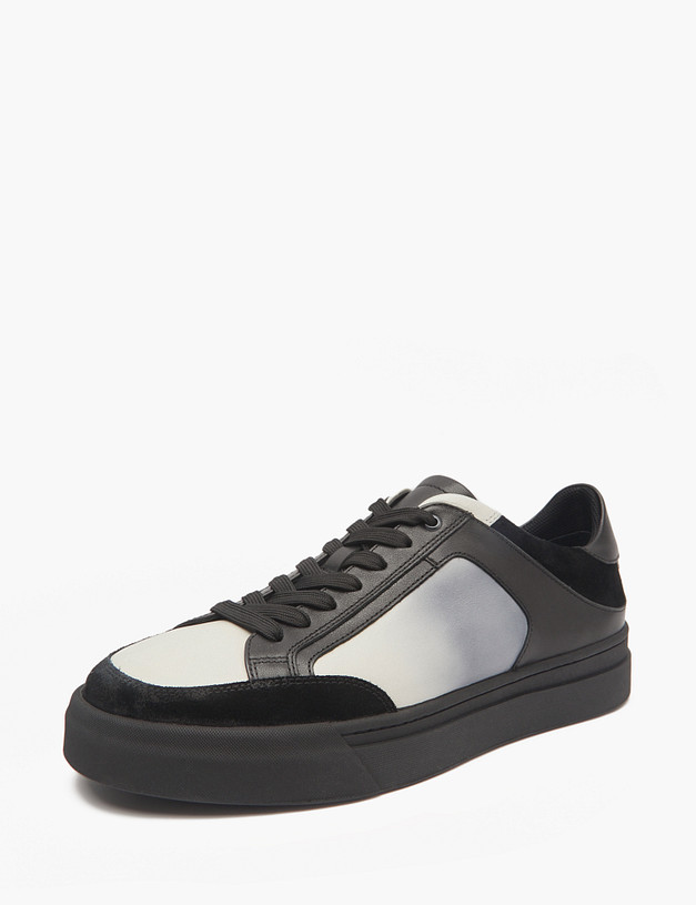 Черные мужские кеды MASCOTTE 22-5130121-7100M | ракурс 3