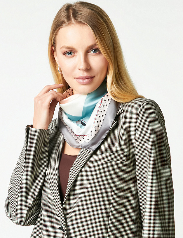 Розовый женский платок MASCOTTE 700-2105-2406 | ракурс 1