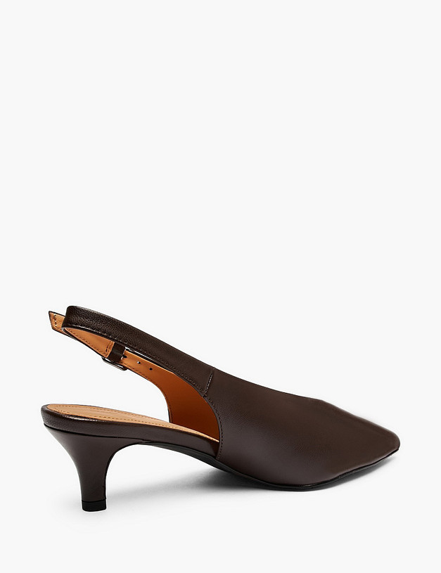 Коричневые женские туфли MASCOTTE 234-610812-6571M | ракурс 3