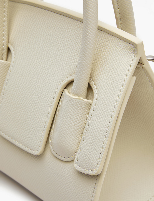 Белая женская сумка MASCOTTE 604-4150-601 | ракурс 7 Белая женская сумка MASCOTTE 604-4150-601 | ракурс 7