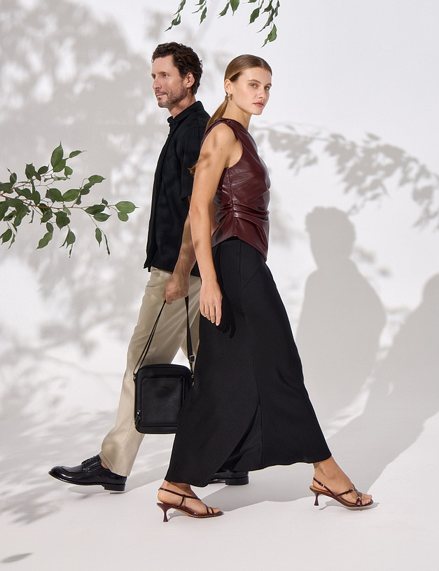 Черные мужские дерби MASCOTTE 15-611412-0102 | ракурс 1