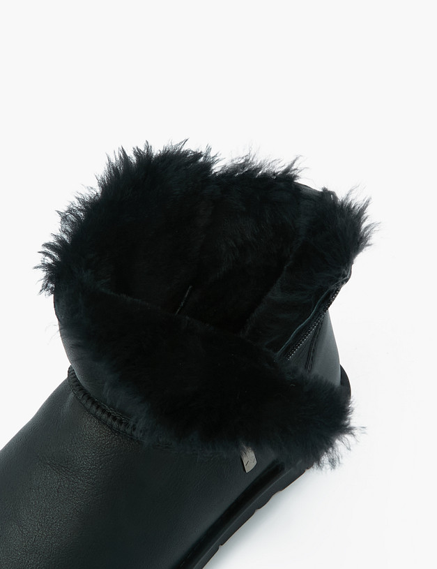 Черные мужские угги на молнии MASCOTTE 128-229336-0902 | ракурс 6 Черные мужские угги на молнии MASCOTTE 128-229336-0902 | ракурс 6