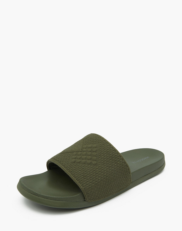 151-310421-0204 Туфли летние мужские текстиль/текстиль хаки, Mascotte