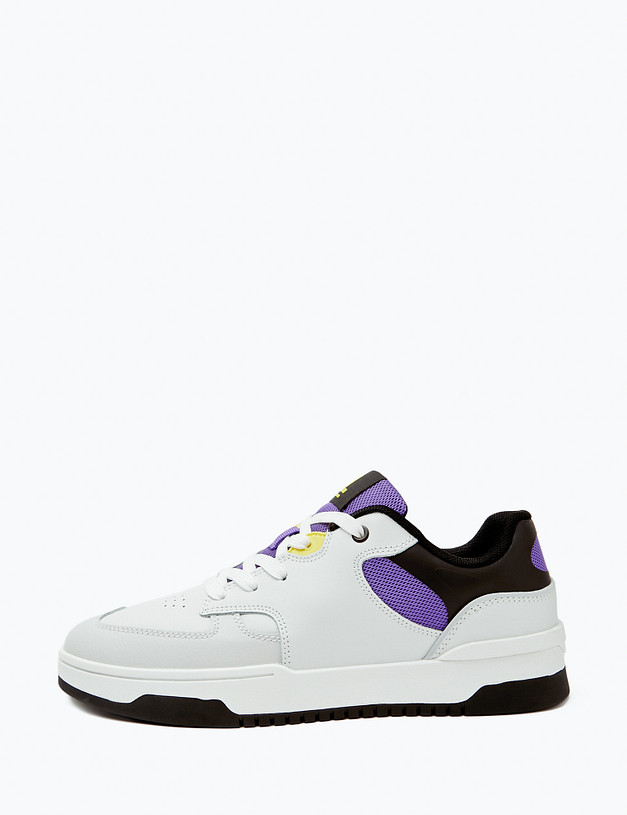 Белые женские кеды  MASCOTTE 189-414421-0601 | ракурс 1