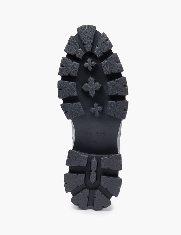 Черные кожаные женские челси MASCOTTE 233-3202021-3100M | ракурс 5 Черные кожаные женские челси MASCOTTE 233-3202021-3100M | ракурс 5