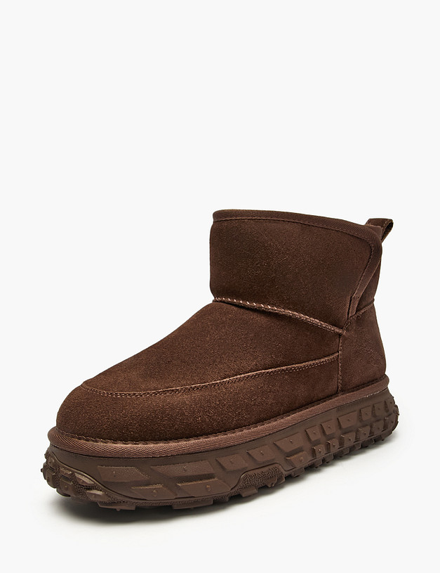 Коричневые женские угги MASCOTTE 234-521151-0209 | ракурс 2