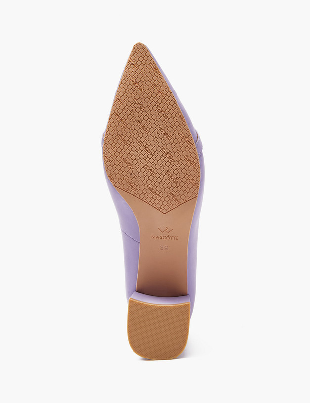 Сиреневые женские туфли MASCOTTE 172-4122814-6538M | ракурс 5