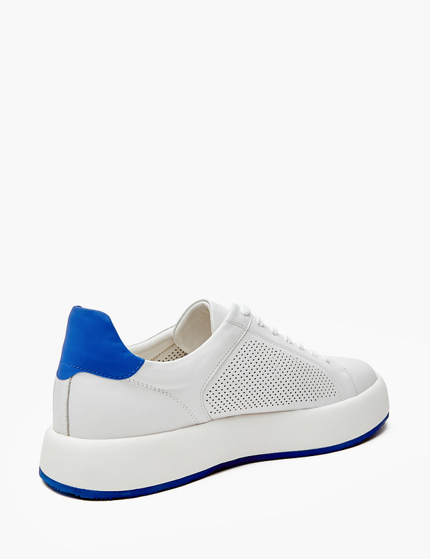 Белые мужские кеды MASCOTTE 175-413512-0101 | ракурс 3