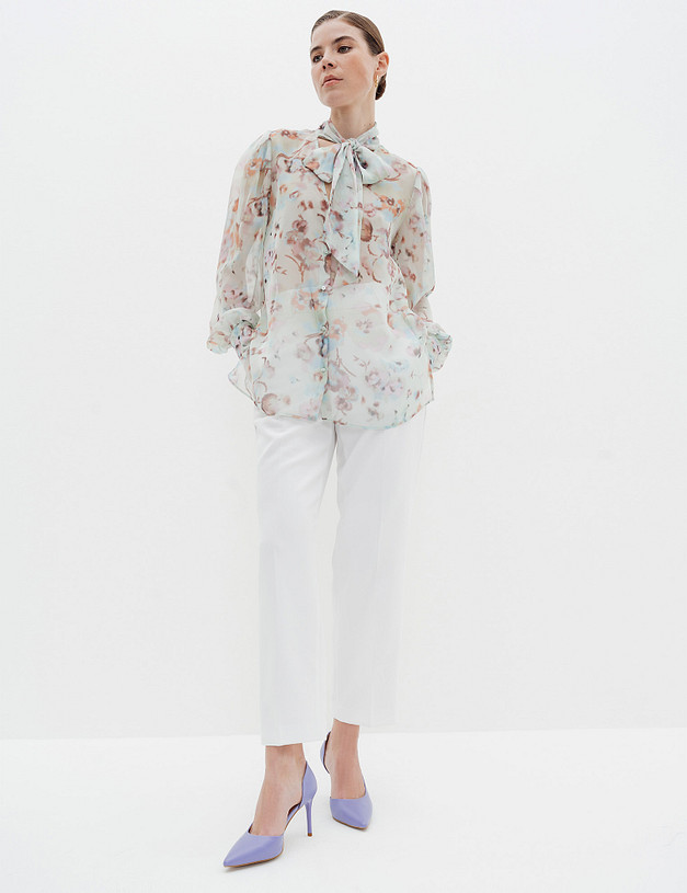 Сиреневые женские туфли MASCOTTE 233-412811-6539M | ракурс 2