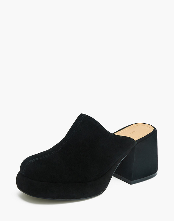 233-314411-3605M Туфли летние женские велюр/нат.кожа черн, Mascotte