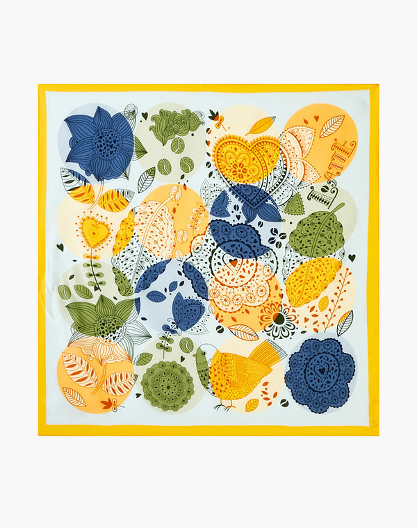 766-2133-2118 Платок женский желт, Mascotte