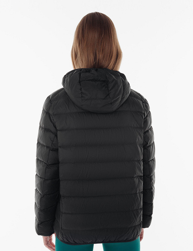 Черная женская куртка с капюшоном MASCOTTE 234-3173-2402 | ракурс 3 Черная женская куртка с капюшоном MASCOTTE 234-3173-2402 | ракурс 3