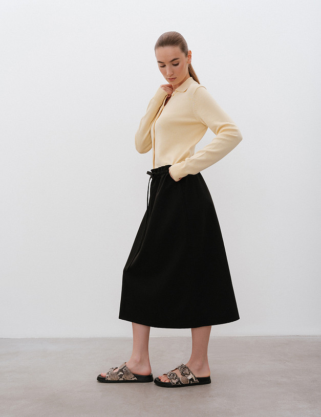 Женские сабо со змеиным принтом MASCOTTE 233-21437119-5140M | ракурс 9