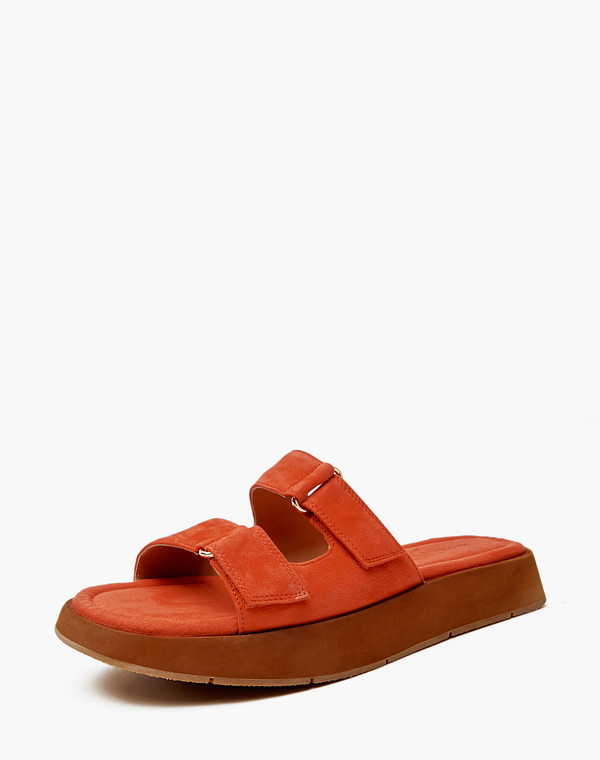 172-4126211-4640M Туфли летние женские велюр/нат.кожа красн, Mascotte