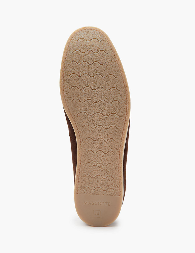 Коричневые мужские мокасины MASCOTTE 128-411421-0609 | ракурс 5