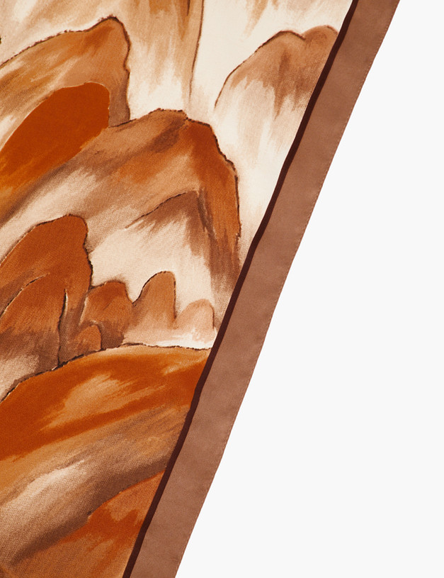 Коричневый женский платок MASCOTTE 700-5113-2408 | ракурс 3