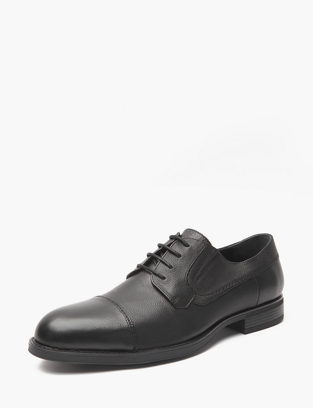 Черные мужские дерби MASCOTTE 128-421601-0102 | ракурс 2 Черные мужские дерби MASCOTTE 128-421601-0102 | ракурс 2