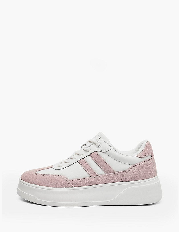 Белые женские кеды MASCOTTE 189-615921-0606 | ракурс 1