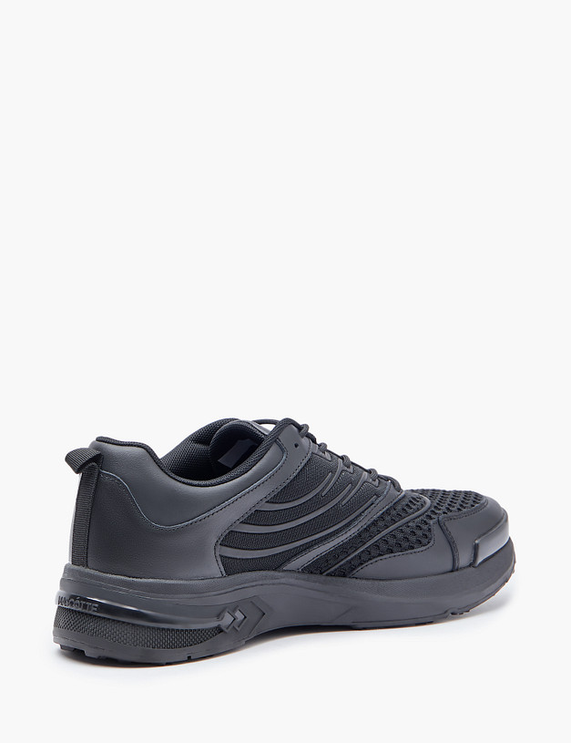 Черные мужские кроссовки MASCOTTE 189-3253322-0202 | ракурс 4