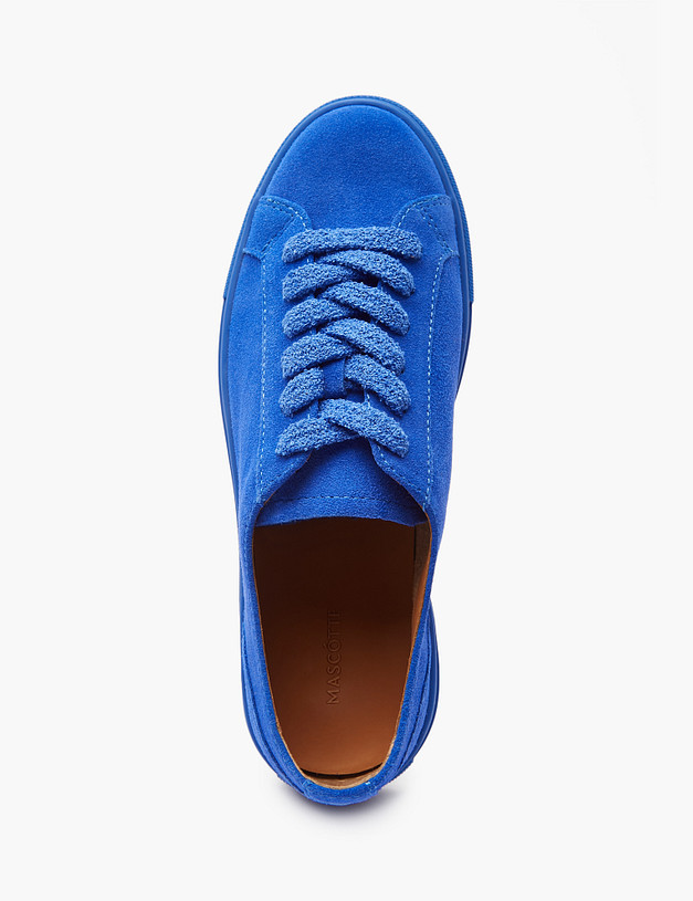 Синие женские кеды MASCOTTE 22-4120411-0203 | ракурс 4