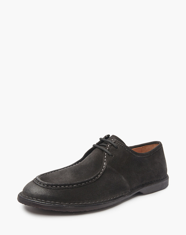 22-5150911-3220M Полуботинки мужские велюр/нат.кожа-текстиль темн-сер, Mascotte